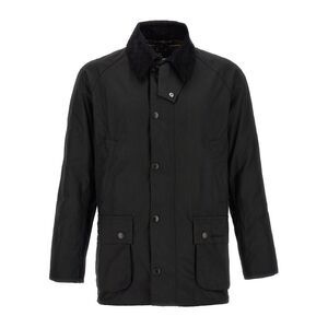 Barbour Black Cotton Men's Jacket